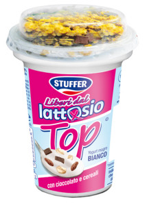 Stuffer liberi dal lattosio - Yogurt Bianco 150g con müsli