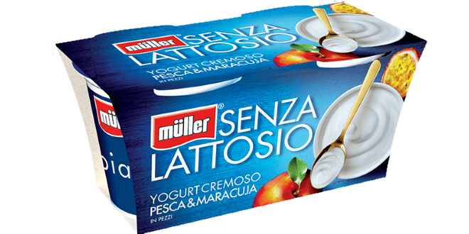 Yogurt Pesca e Maracuja senza lattosio