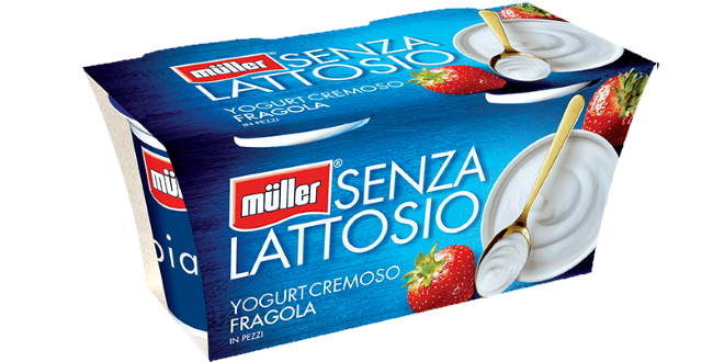 Yogurt senza lattosio Muller